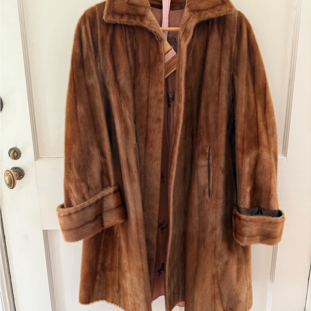 Vintage Long Fur Coat (1940’s)